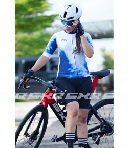 JERSEY ROAD BIKE SXB GRADATION OF BLUE SPORT JERSEY TYPE SULTAN