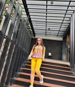 SXB GOALS BRIGHT YELLOW JACKET AND JOGGER
