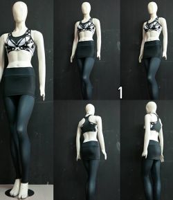 SXB MINI SKIRT LEGGING COMPRESSION TIGHT