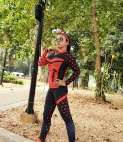 SXB NOUVALEN CAMISA POLCA LONG SLEEVE HALF ZIPPER AND LEGGING