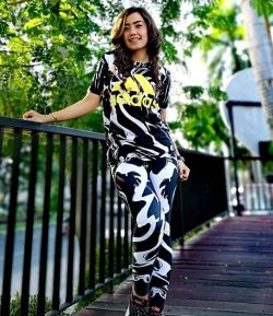SXB SHOCKING SMOKE SHORT SLEEVE AND LEGGING