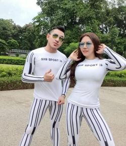 SXB THE SHEERS LINES LONGSLEEVE AND LEGGING