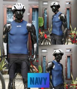 WARNA NAVY BASELAYER SEPEDA ROAD BIKE SXB SULTAN